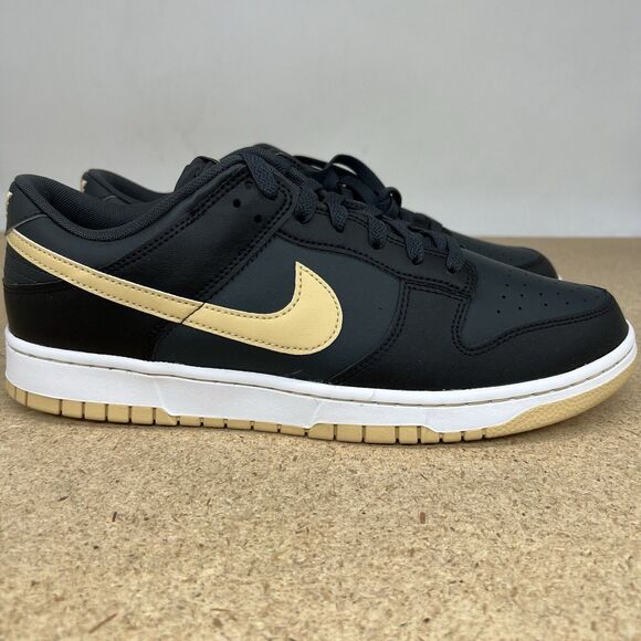 NEW sz 12 Nike Dunk Low Black Anthracite Sesame DV0831-005 main image 4